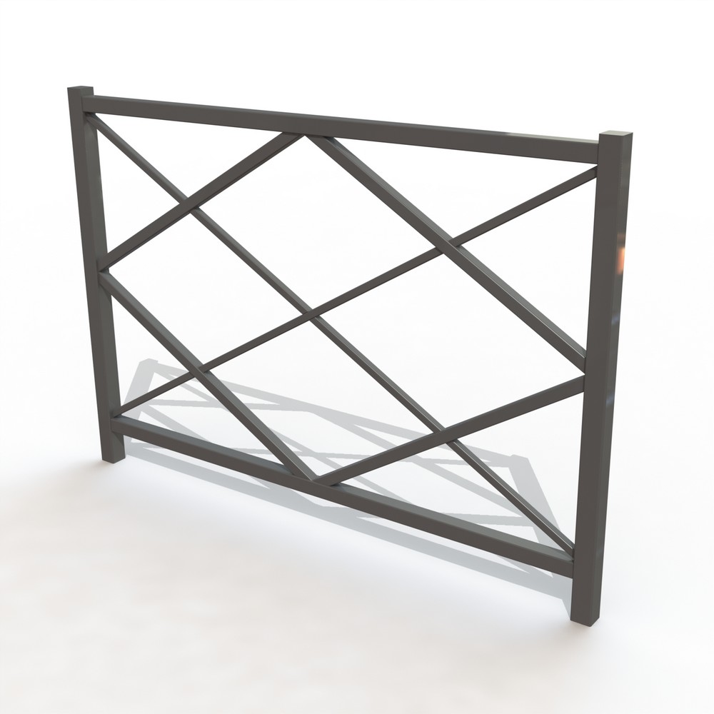 Barriere losange lg 1.55 m [pe int]