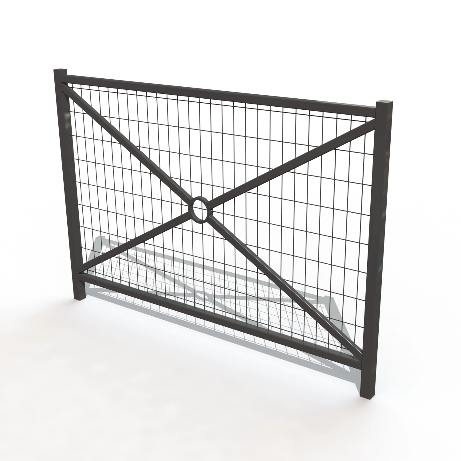 Barriere versailles grillagee lg 1,46 m [peint]