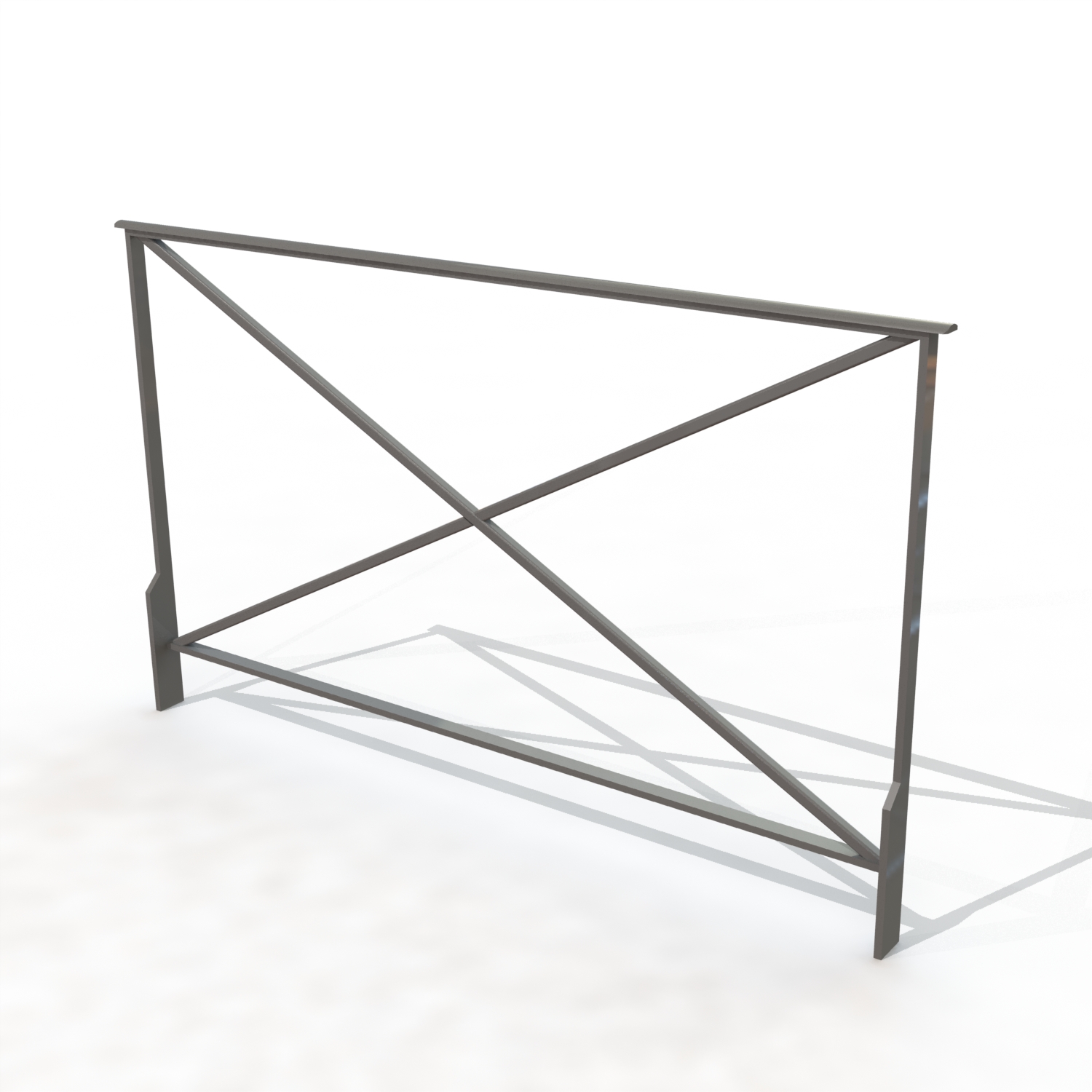 Barriere tradition lg 1,55 m [ peint]