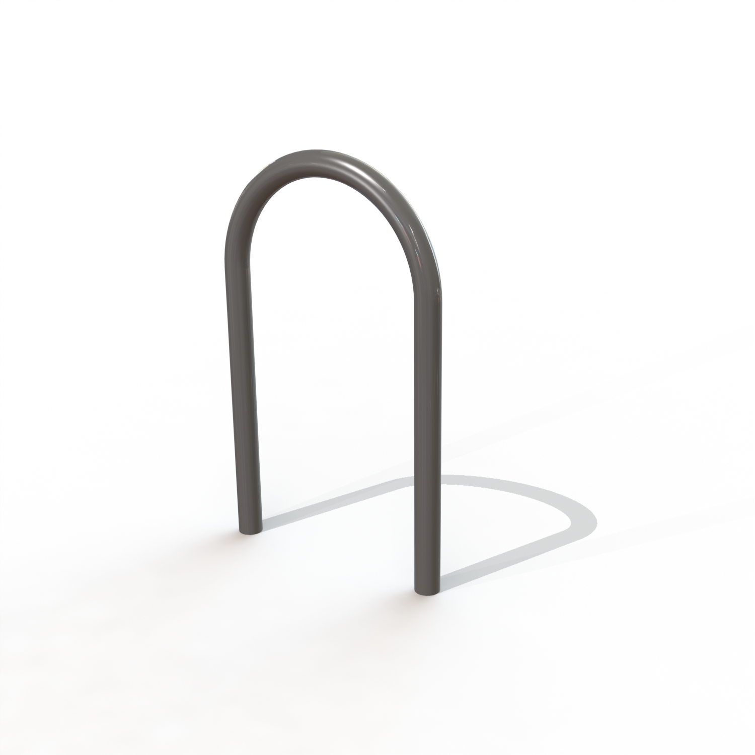 Support velo trombone ø60 ht1.20 m [peint]