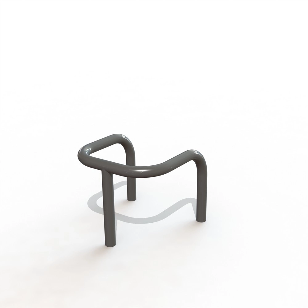 Etrier de protection ø 60 3 pieds [peint]