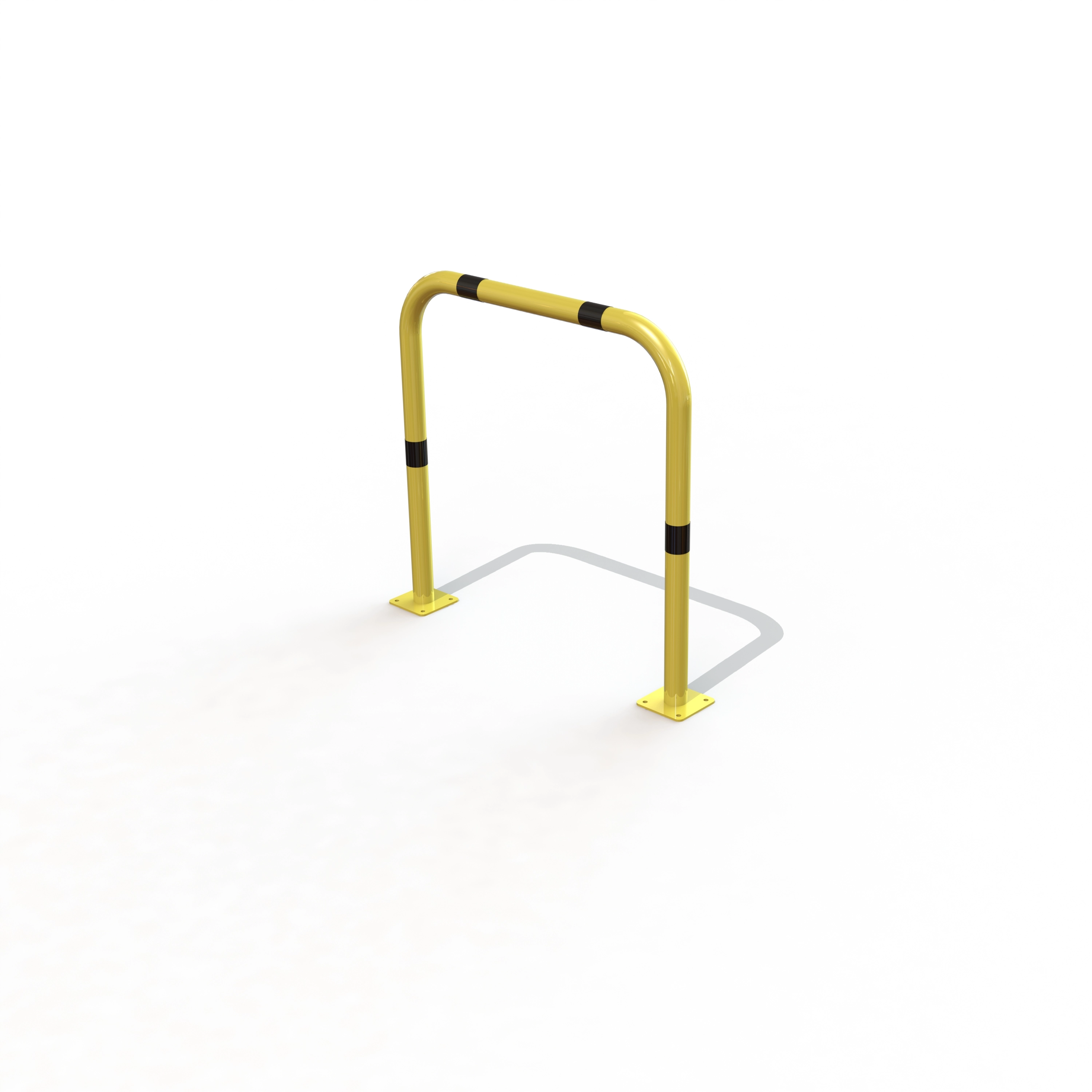 Arceau securite simple ø60 lg 1.00 m /platines j/n
