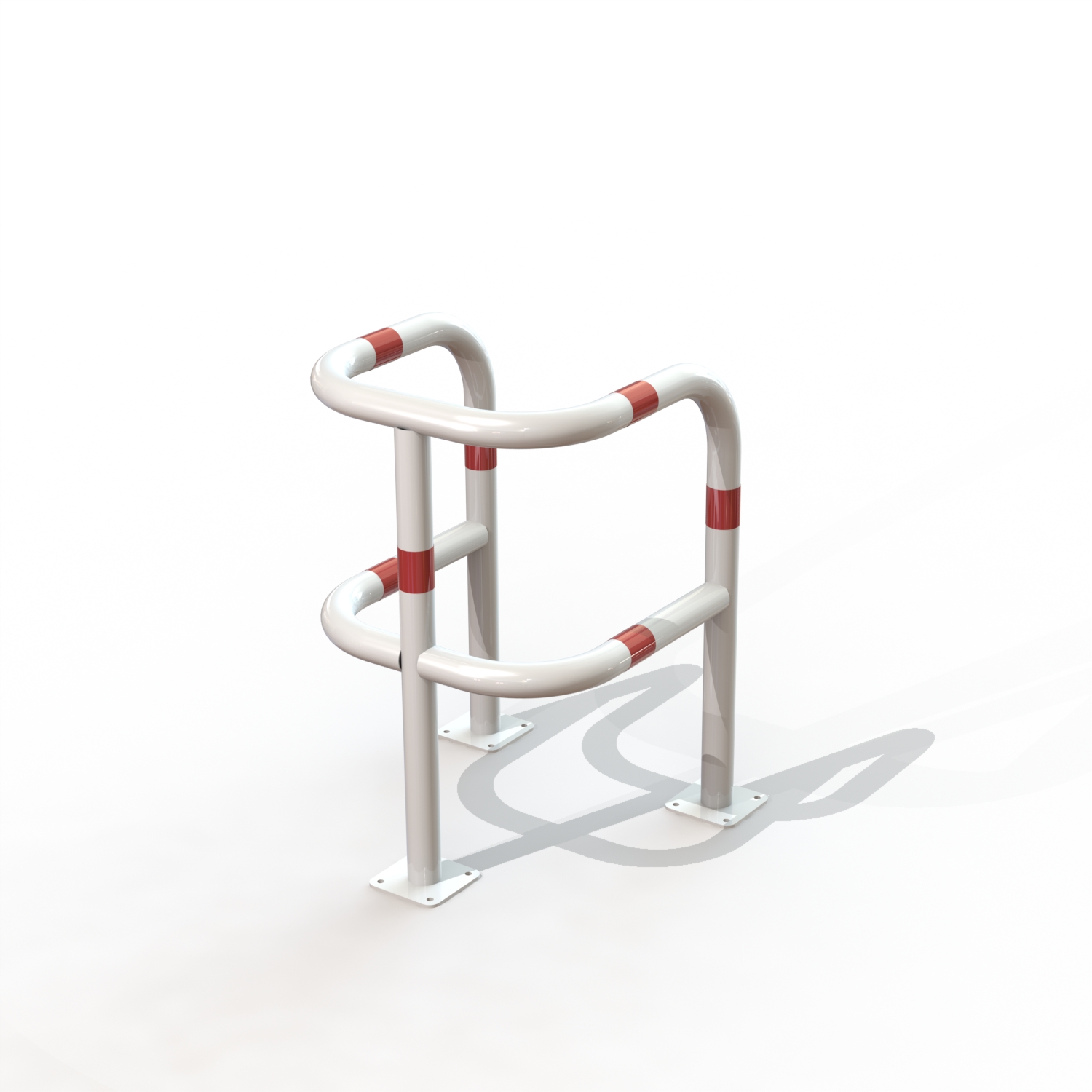 Etrier securite 3pieds renforc e sur platines b/r [peint]