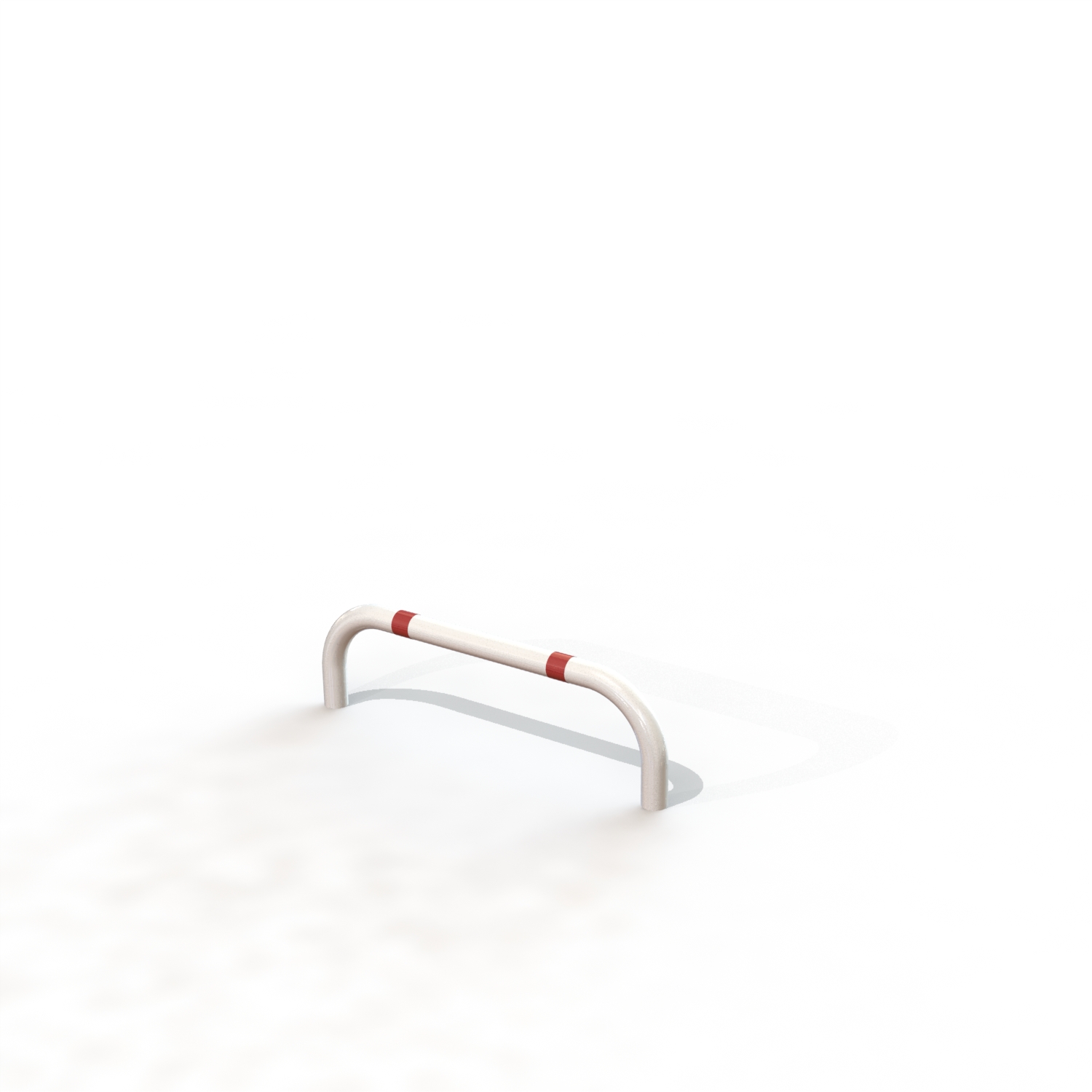 Arceau securite de bordure ø60 lg 1.00 m b/r