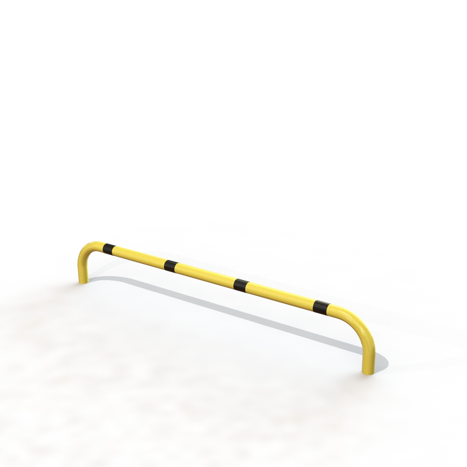 Arceau securite de bordure ø60 lg 2.00 m j/n
