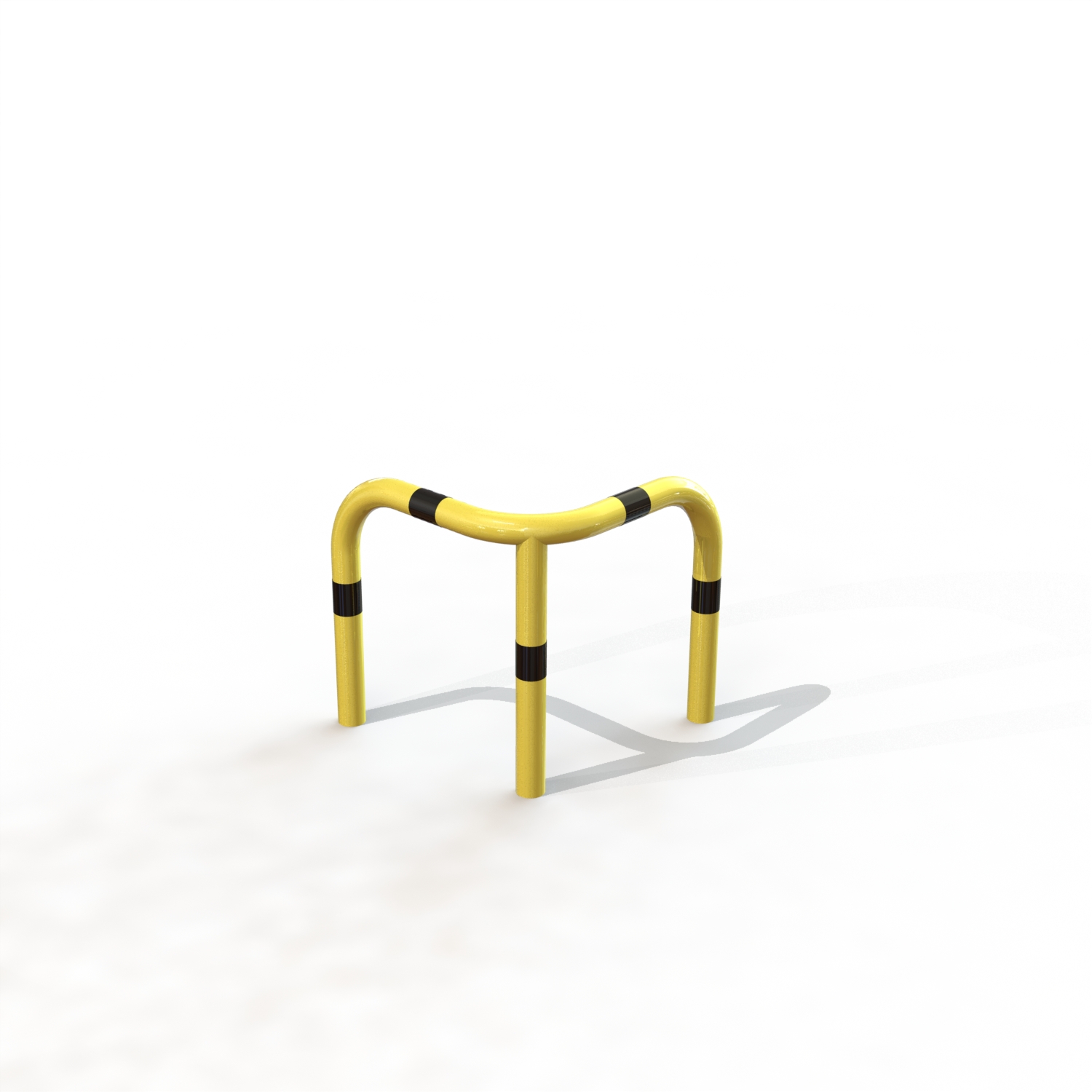Arceau securite d’angle ø60 3 pieds hs 600 j/n