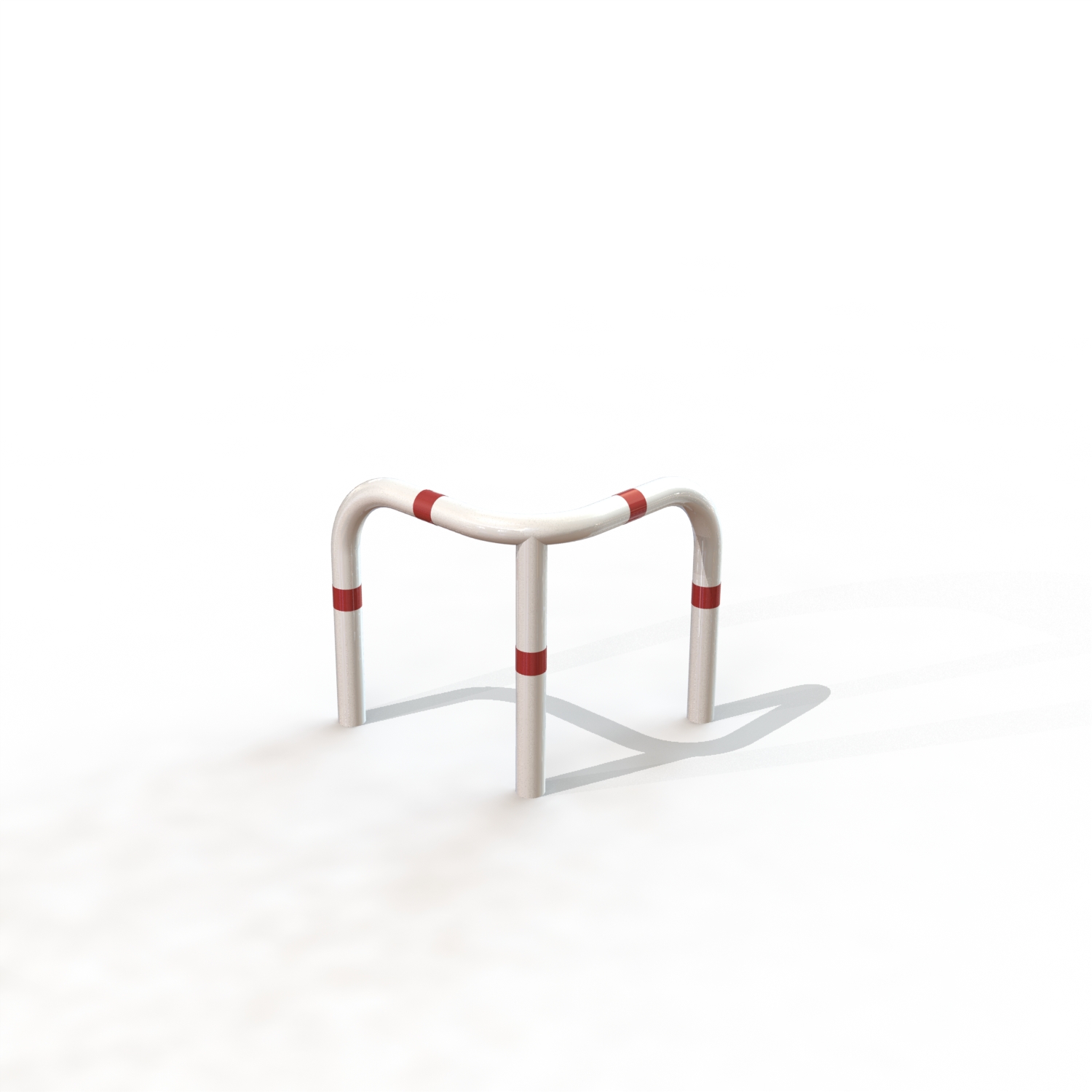 Arceau securite d’angle 3 pied ht600  b/r [peint]
