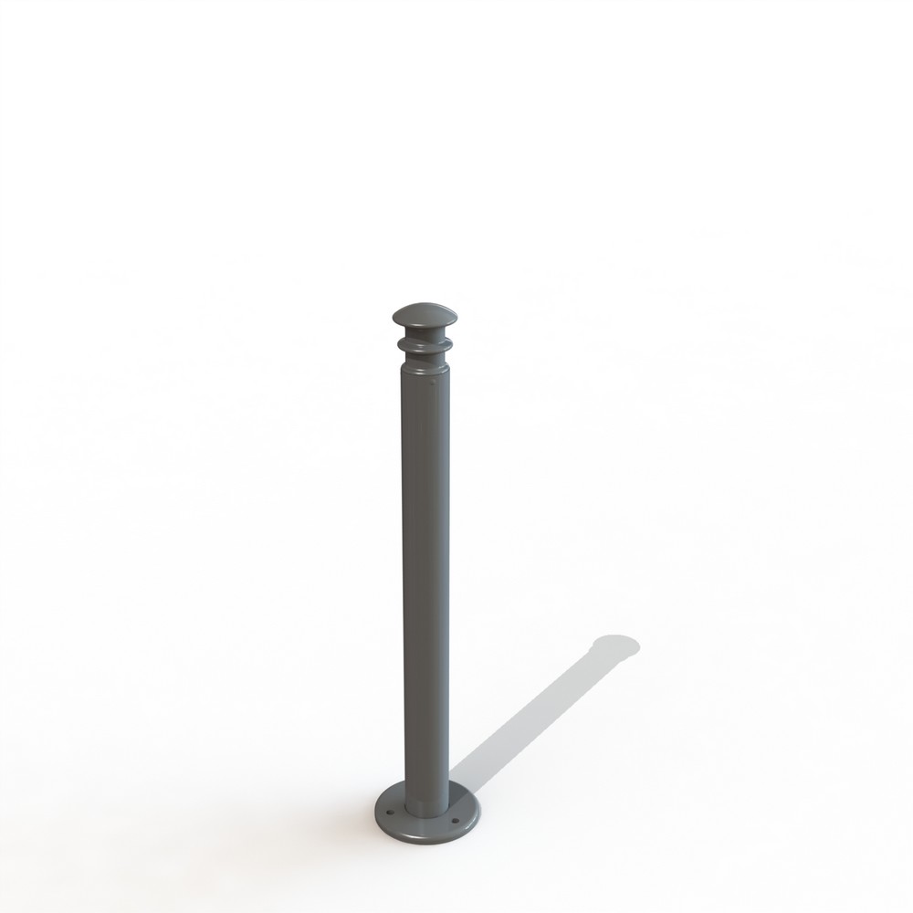 Potelet elegance sur platine ø76 ht 0.90m [peint]