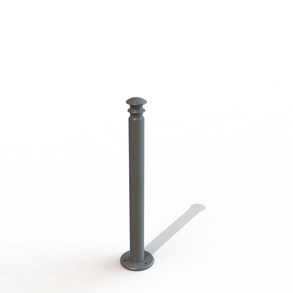 Potelet elegance sur platine ø76 ht 0.90m [peint]