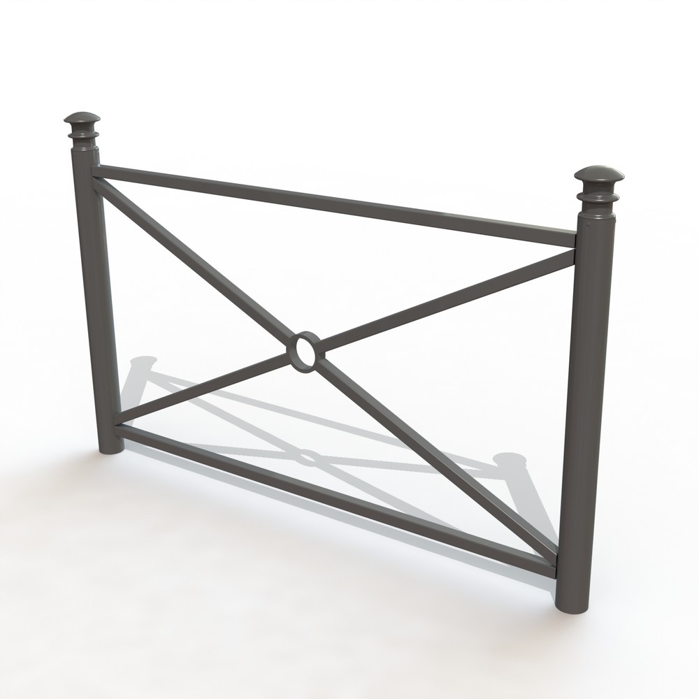 Barriere harmonie lg 1,57 m te te elegance [peint]