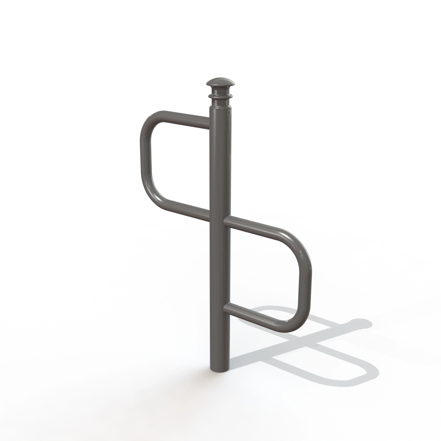 Support velo deco 2p tete eleg ance [peint]