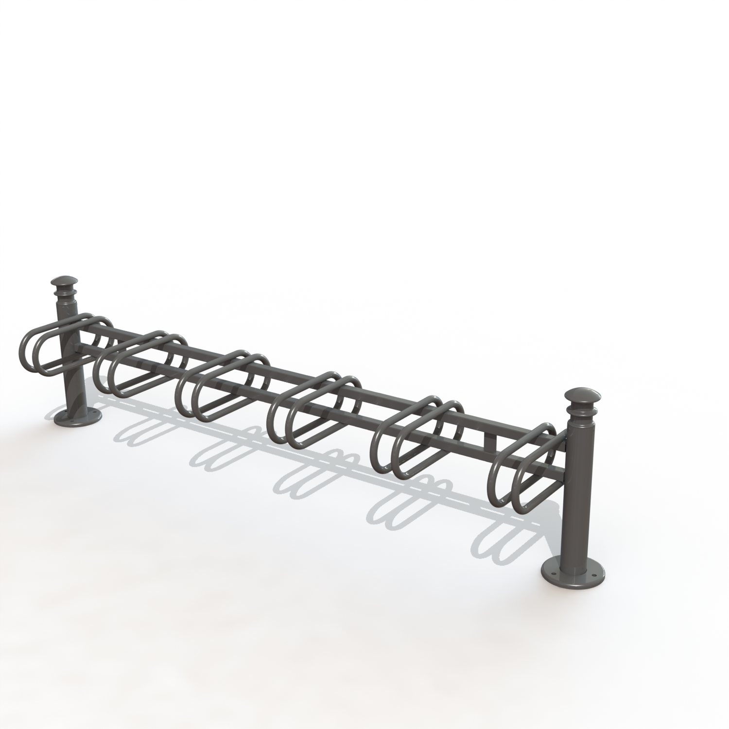 Support velo deco 6p tete eleg ance [peint]