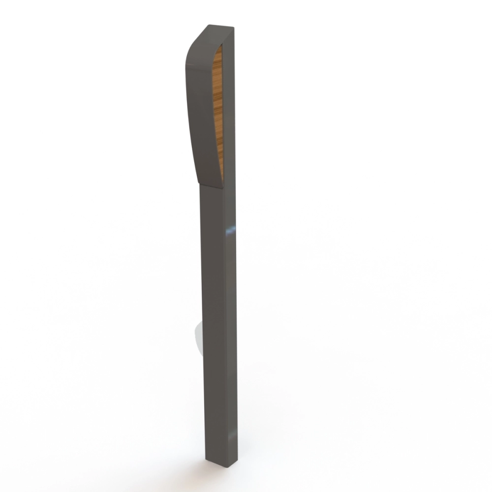 Potelet gamme horizon hs 0.90m peint + teck
