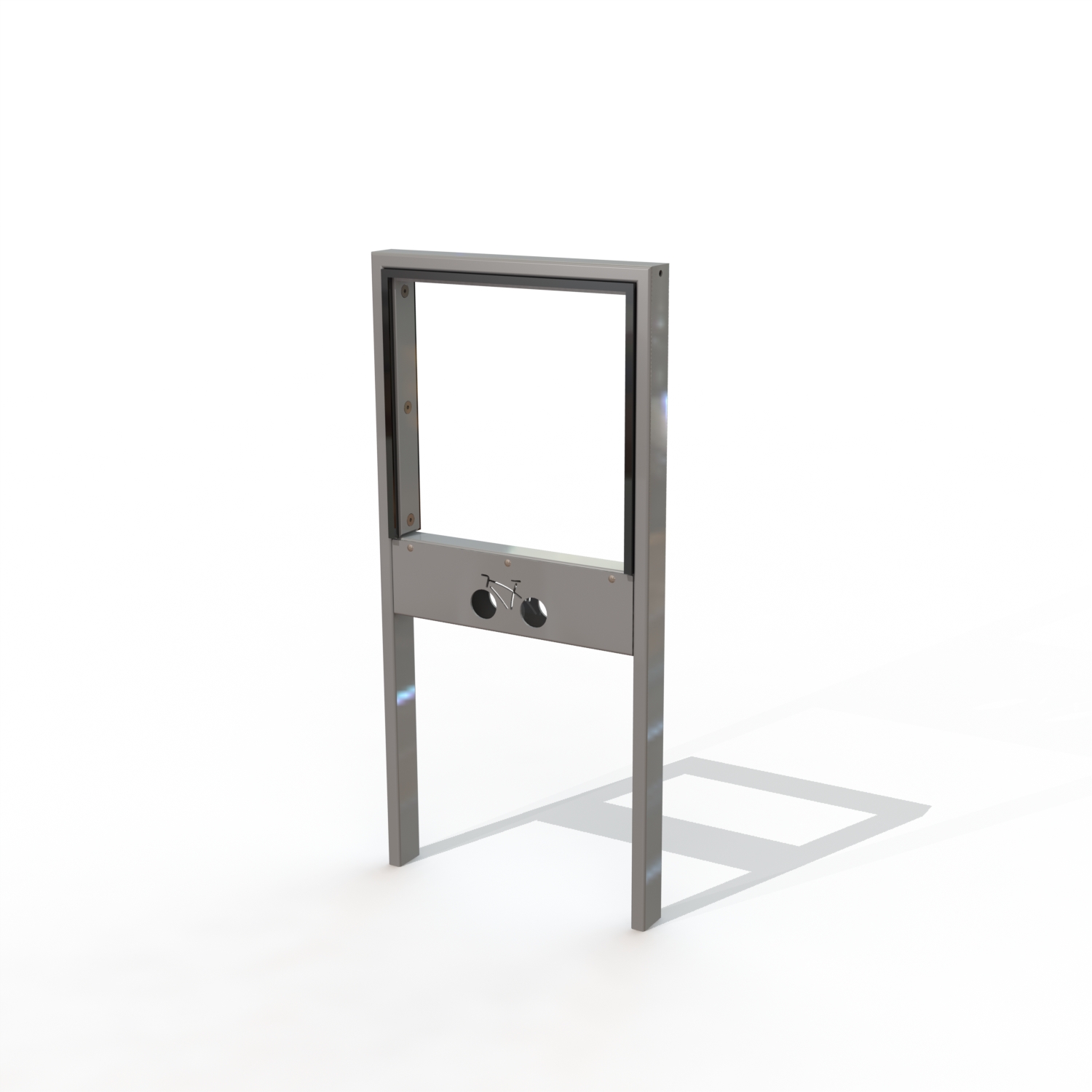 Arceau velo signaletique copenhague [peint]