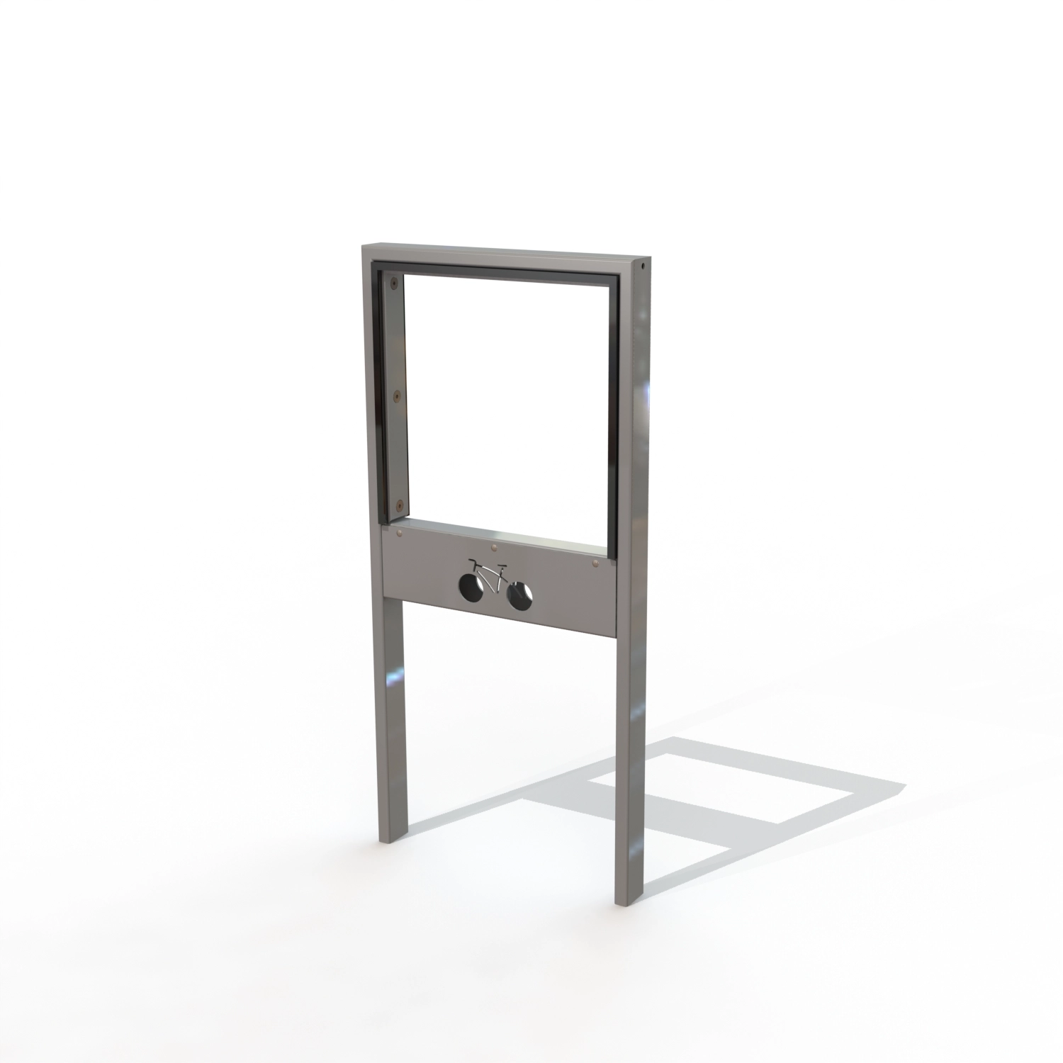 Arceau velo signaletique copenhague [peint]