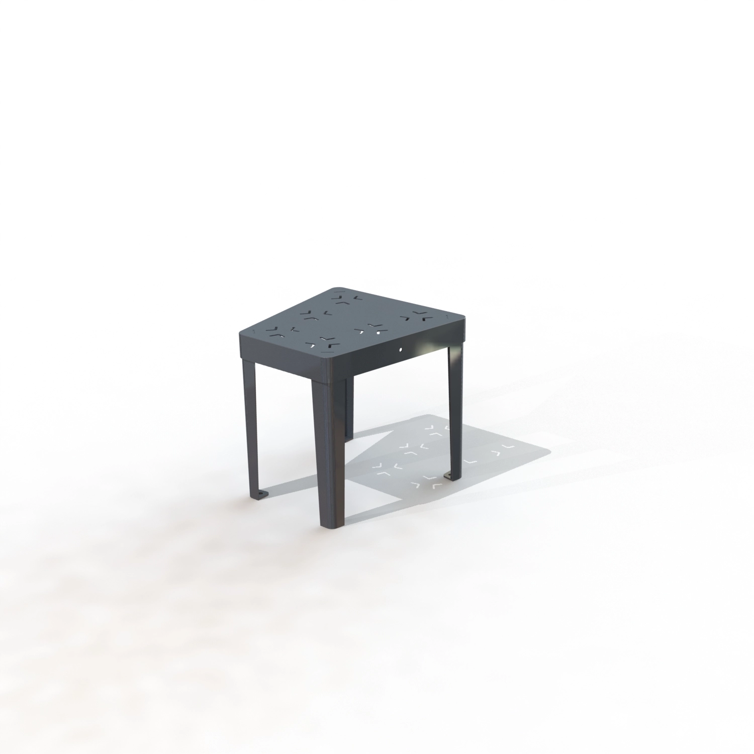 Tabouret trapeze arlequin [pei nt]