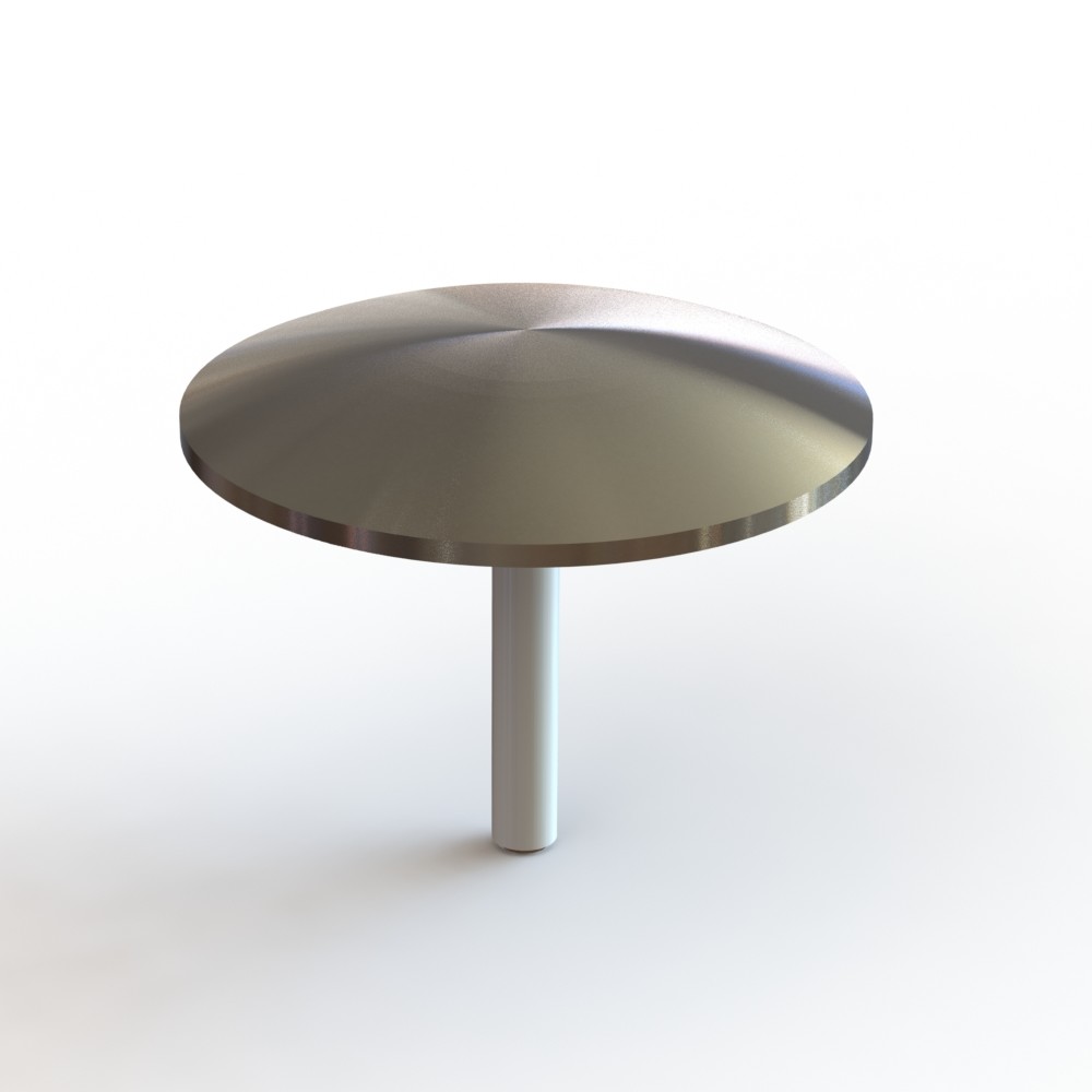 Clou de voirie bombe 150 mm