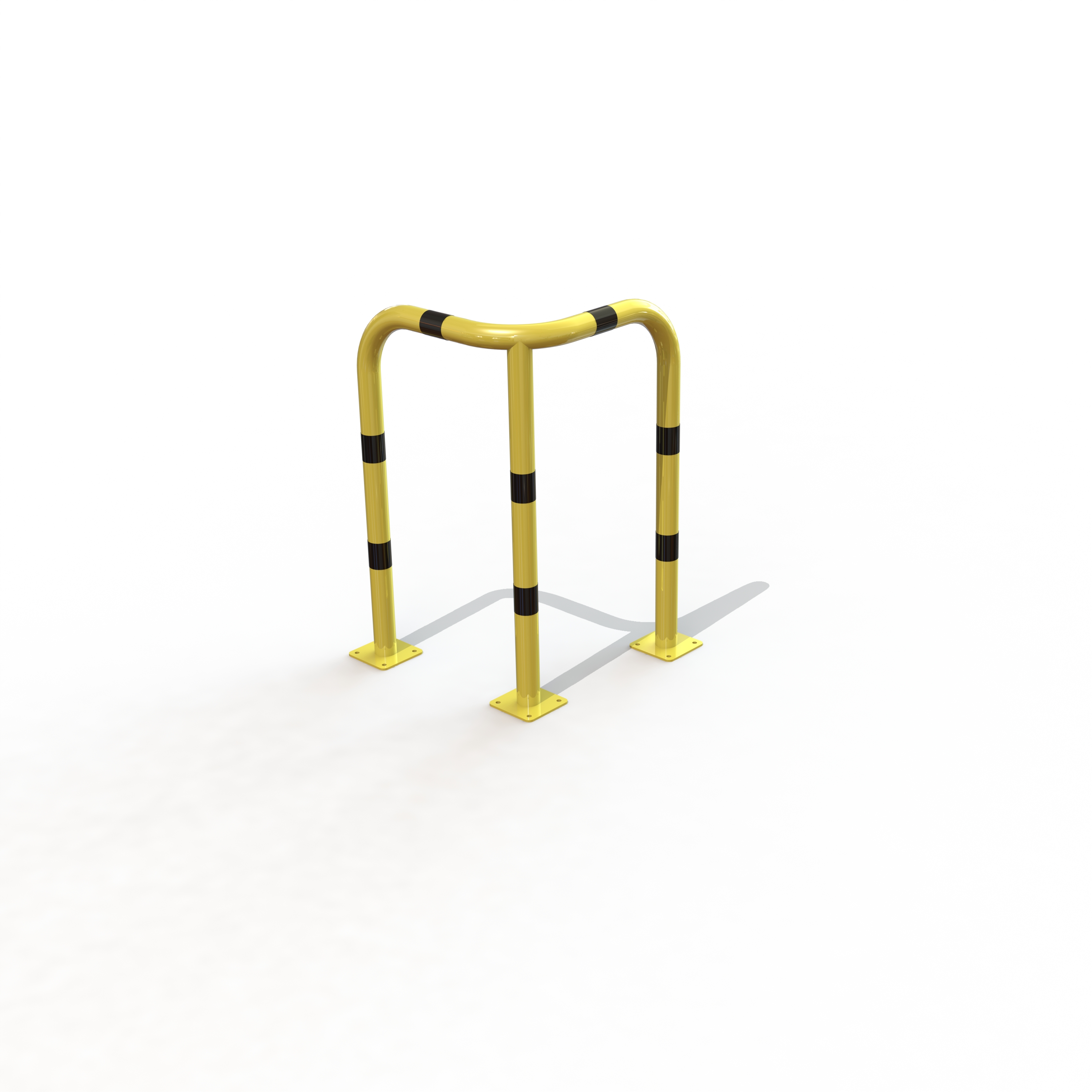 ARCEAU SECURITE D’ANGLE Ø60 3 PIEDS HT 1000 / PLATINES J/N