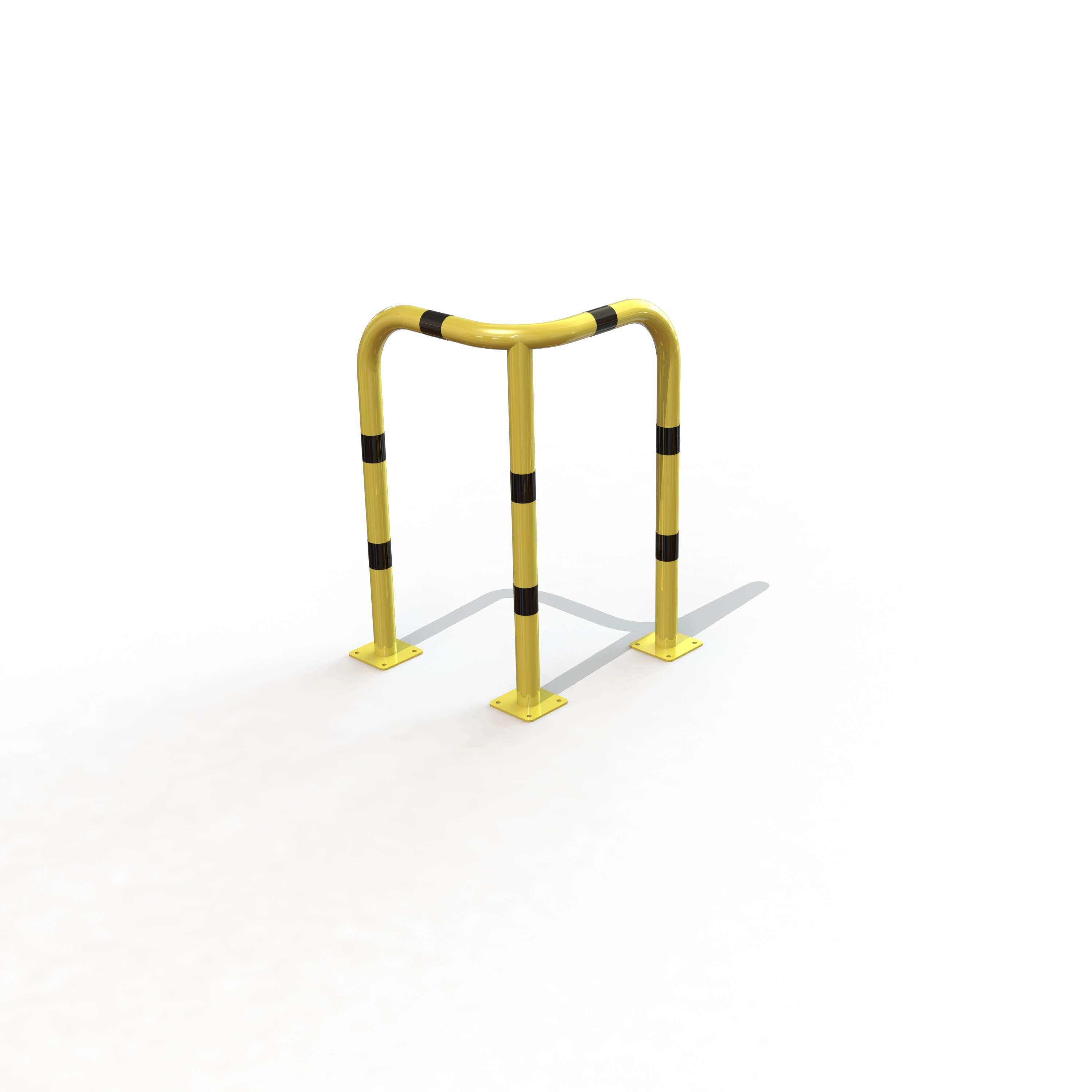 ARCEAU SECURITE D’ANGLE Ø60 3PIEDS HT 1000 / PLATINES J/N