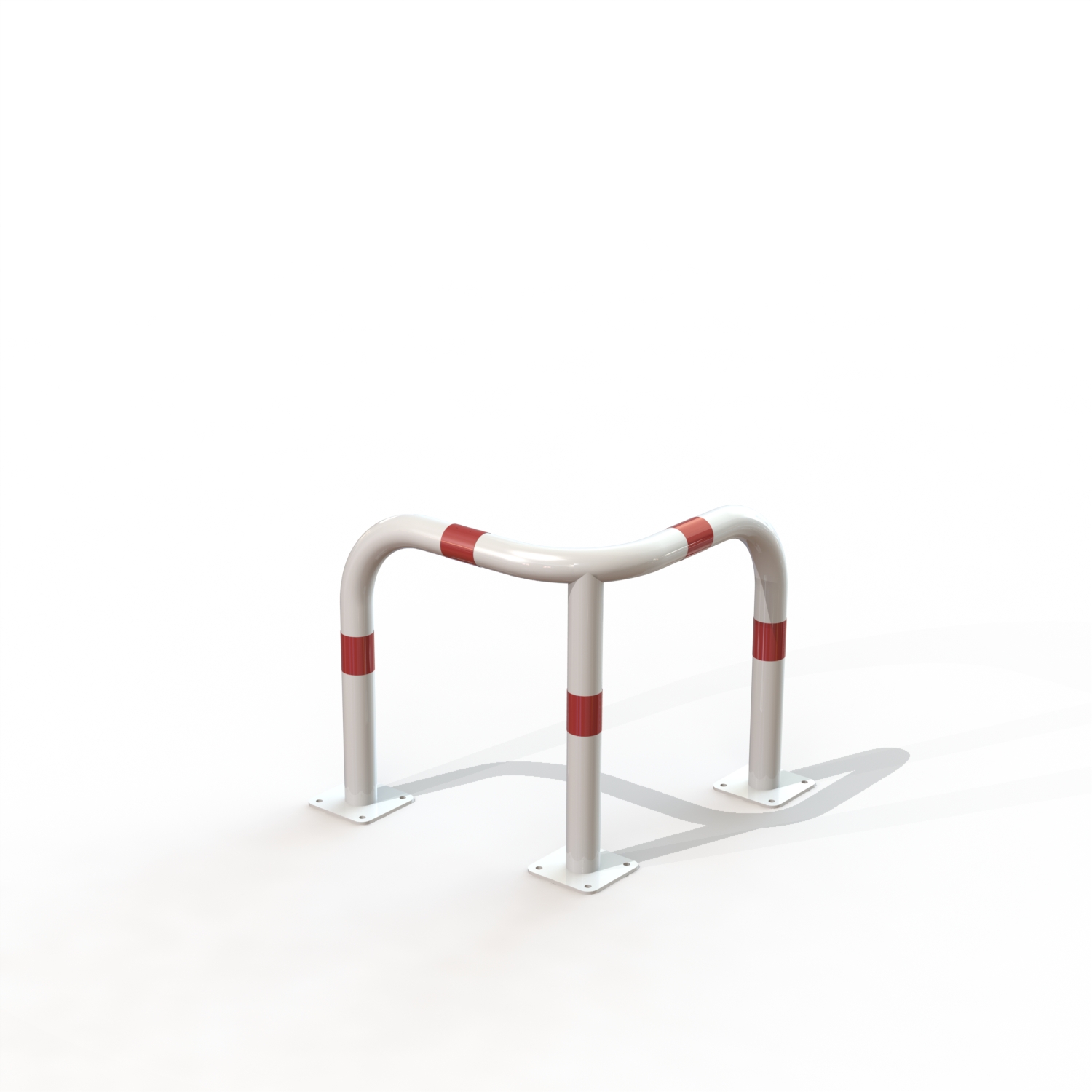 ARCEAU SECURITE D’ANGLE 3 PIEDHT600 /PLATINES B/R [PEINT]