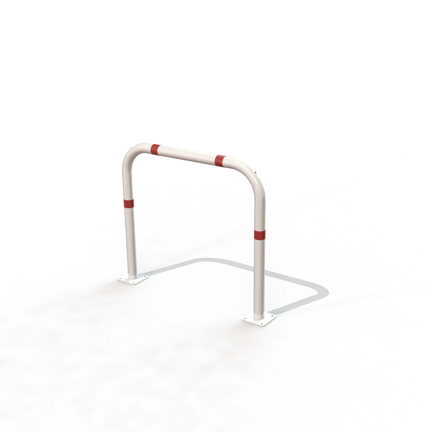 ARCEAU SECURITE SIMPLE Ø60 LG1.00 M /PLATINES B/R