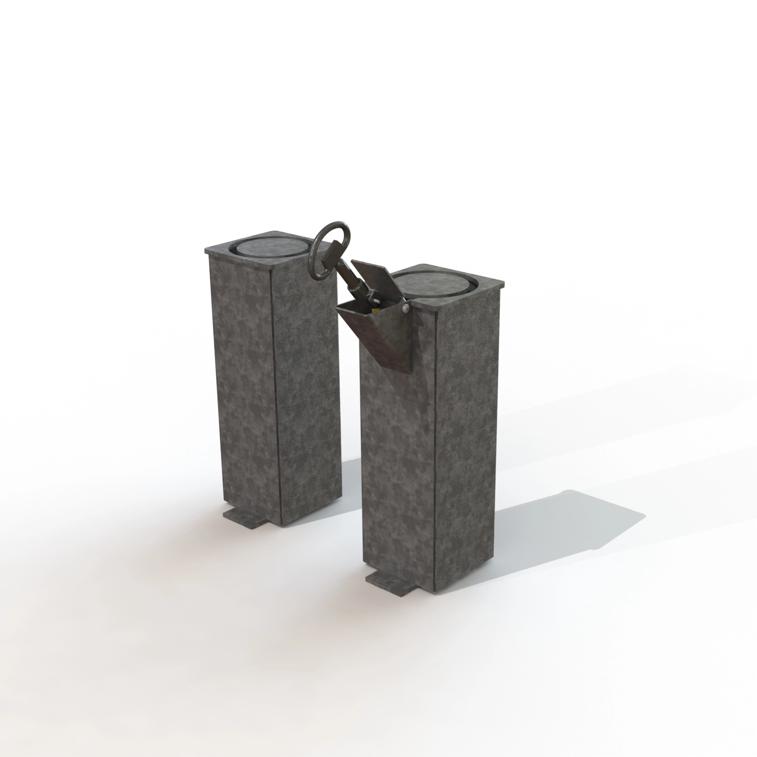 KIT AMOVIBILITE POUR BARRIERE Ø76