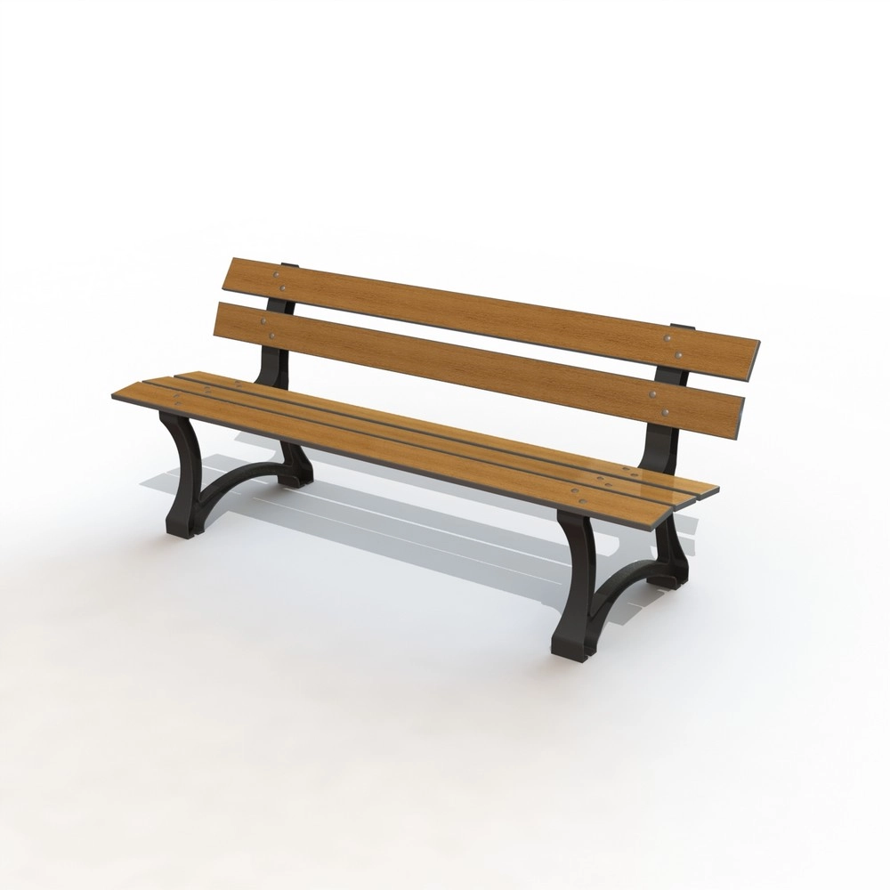 BANC RICHELIEU LAMES COMPACT DROITES