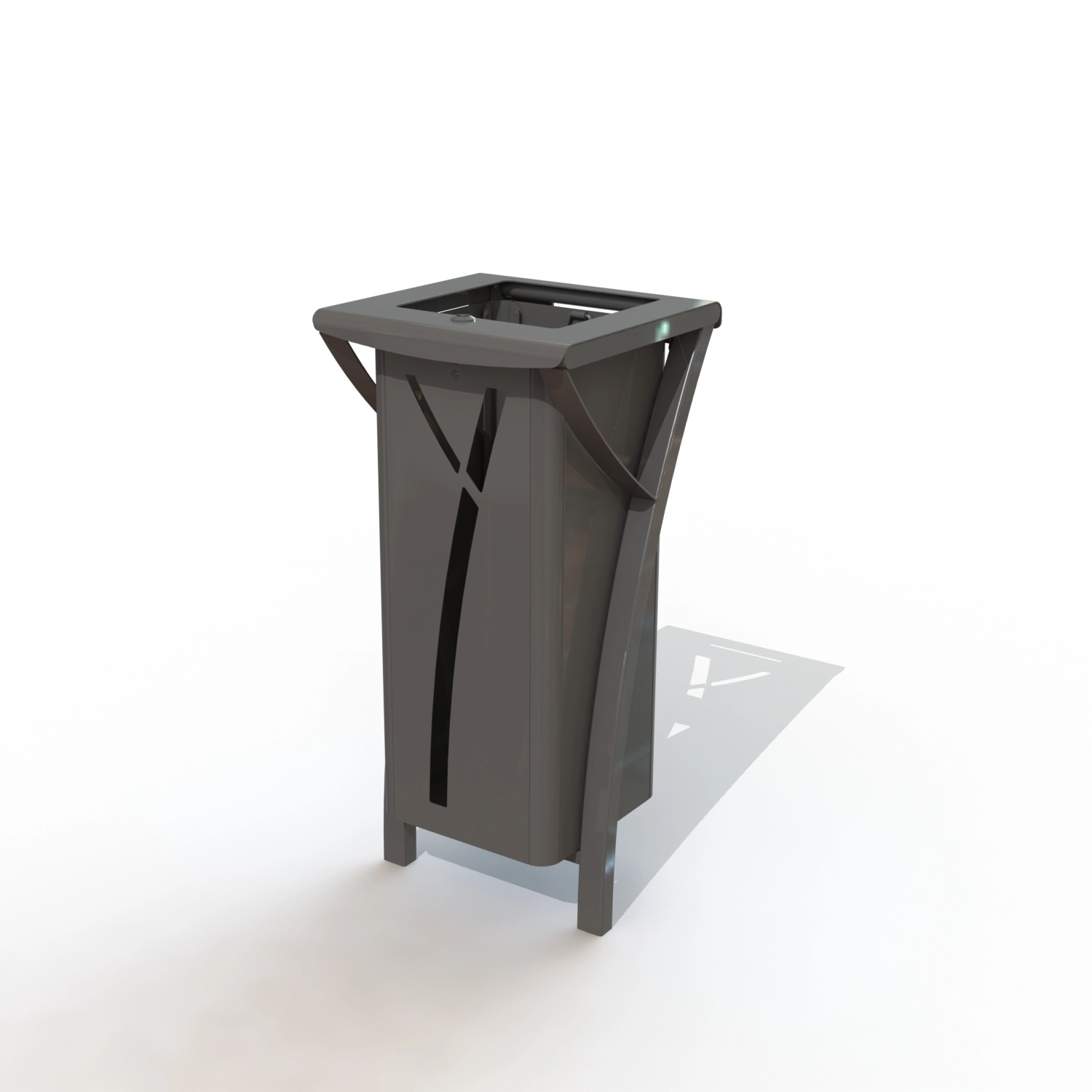 CORBEILLE GAMME HORIZON BAC METAL [PEINT]