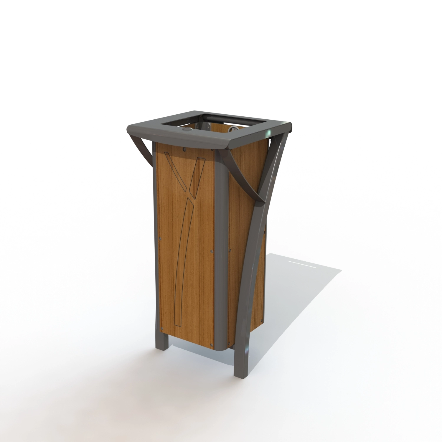 CORBEILLE GAMME HORIZON BAC COMPACT TECK [PEINT]