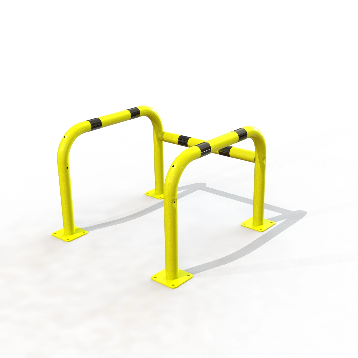 ETRIER SECURITE 4PIEDS 800X800X600 /PLATINES J&N [PEINT]