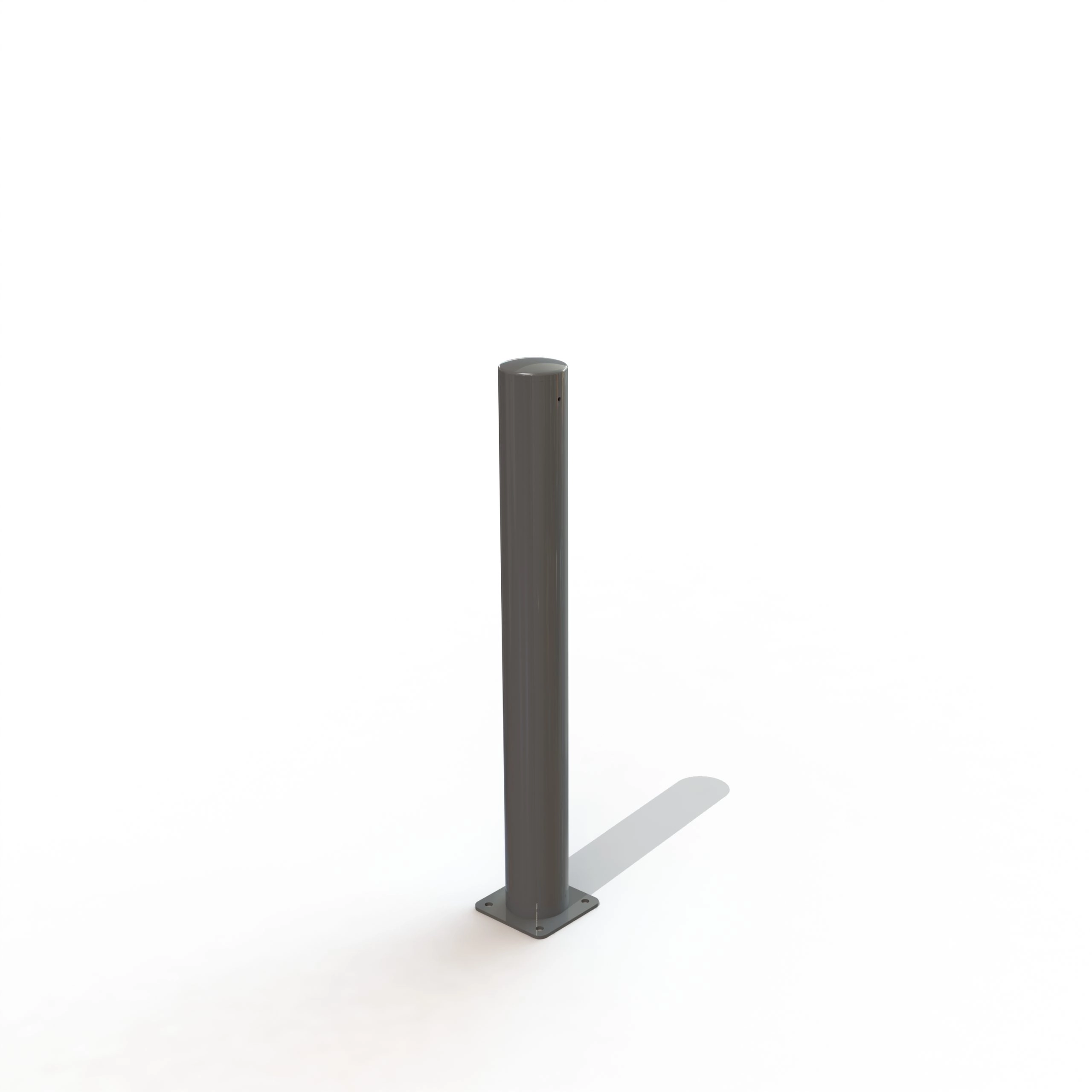 POTELET CYRIUS Ø102 HT 0.90 M SUR PLATINE [PEINT]