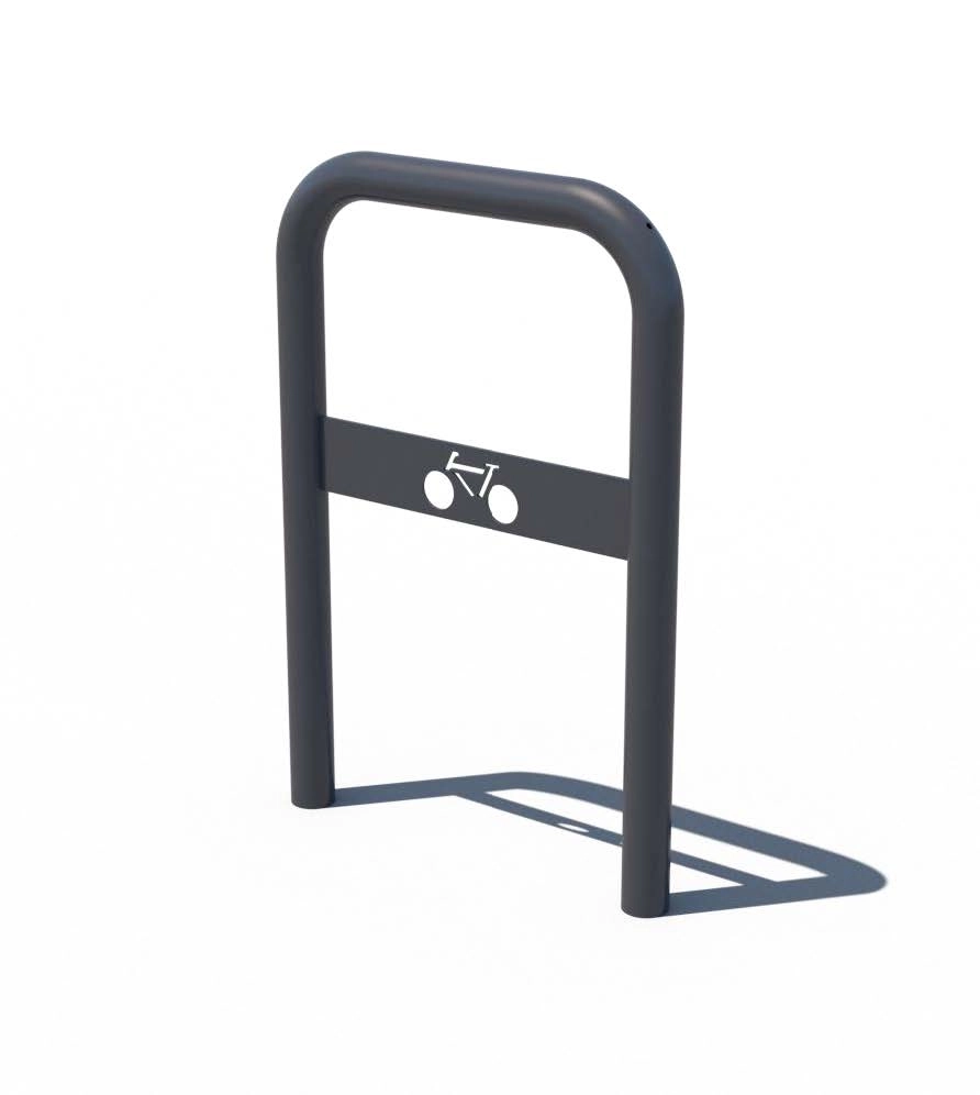 ARCEAU VELO AVEC SIGNALETIQUE Ø60 HS 1.20 M [PEINT]