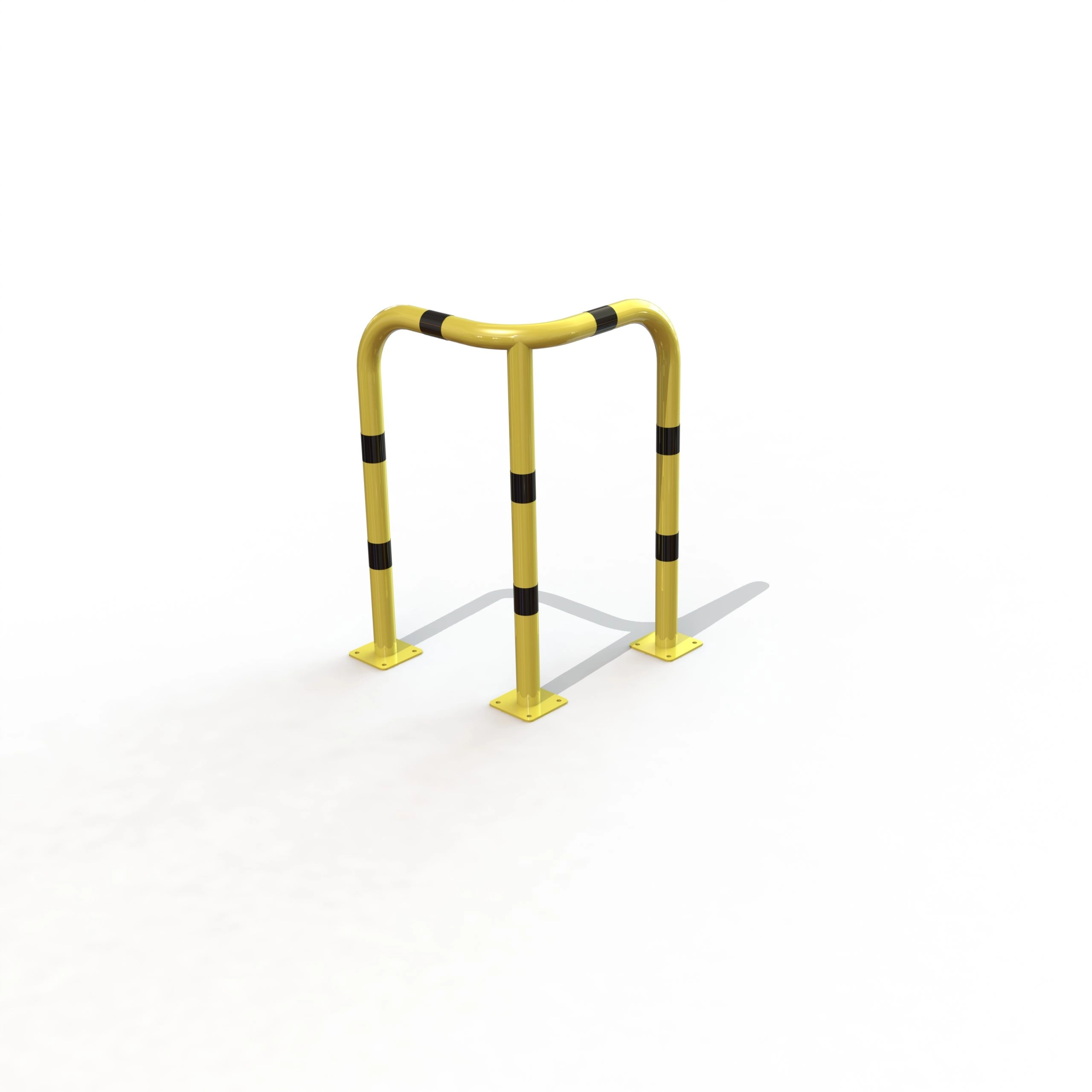 ARCEAU SECURITE D&rsquo;ANGLE Ø60 3 PIEDS HT 1.00 M / PLAT. J/N