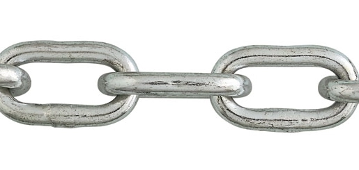 CHAINE DROITE ZINGUE Ø10 AU ML [ZINC]