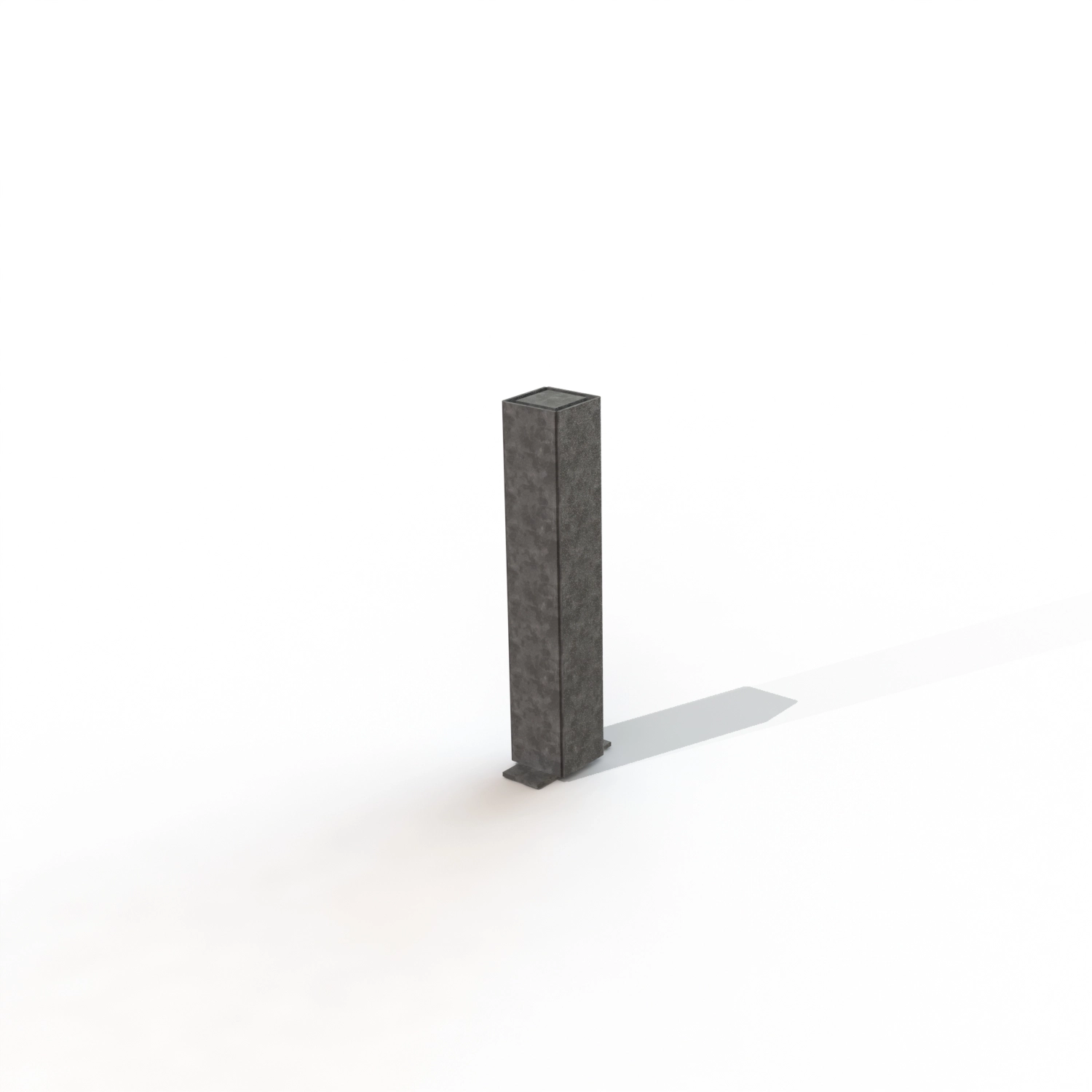 FOURREAU GALVA A SCELLER POUR TUBE 40 X 40